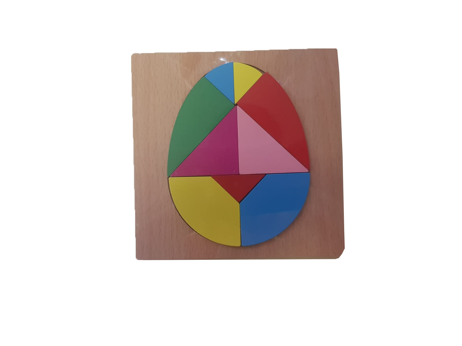 Pachetul contine: Jucarie educativa   puzzle din lemn Curcubeu cu piese de diferite dimensiuni, forme si culori, cu ajutorul lor cei mici dar si cei mari, pot realiza diferite forme geometrice .

 