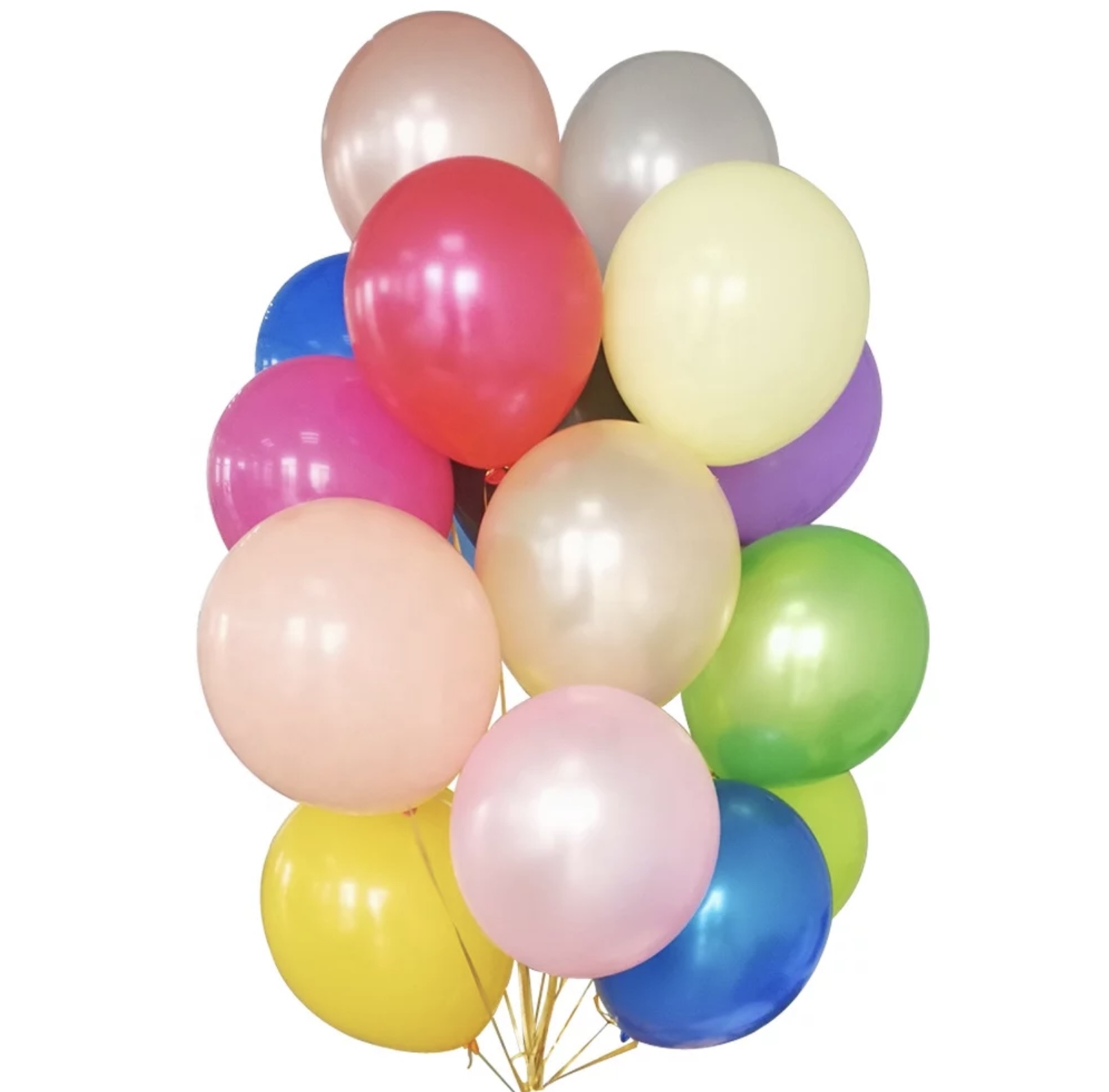 Set de baloane din latex mici ele fiind ambalată în pungi de 100 de bucăți pentru copii de varsta 3ani