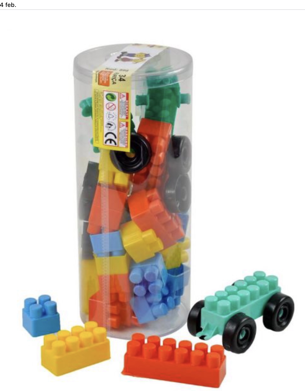 Set cuburi de construcții din plastic ce se pot construi diverse jocuri care contribuie la dezvoltarea intelectuală a copilului setul conține 30 de bucăți de cărămizi din plastic