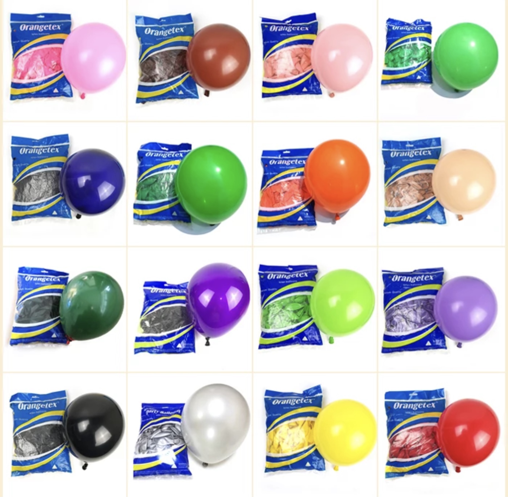 Baloanele sunt distractive și le găsim în diferite modele și culori metalizate ideale pentru petreceri sau saloane setul conține 100 de bucăți