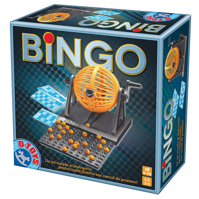 Bingo este un joc binecunoscut și popular al probabilităților, cu reguli simple. 